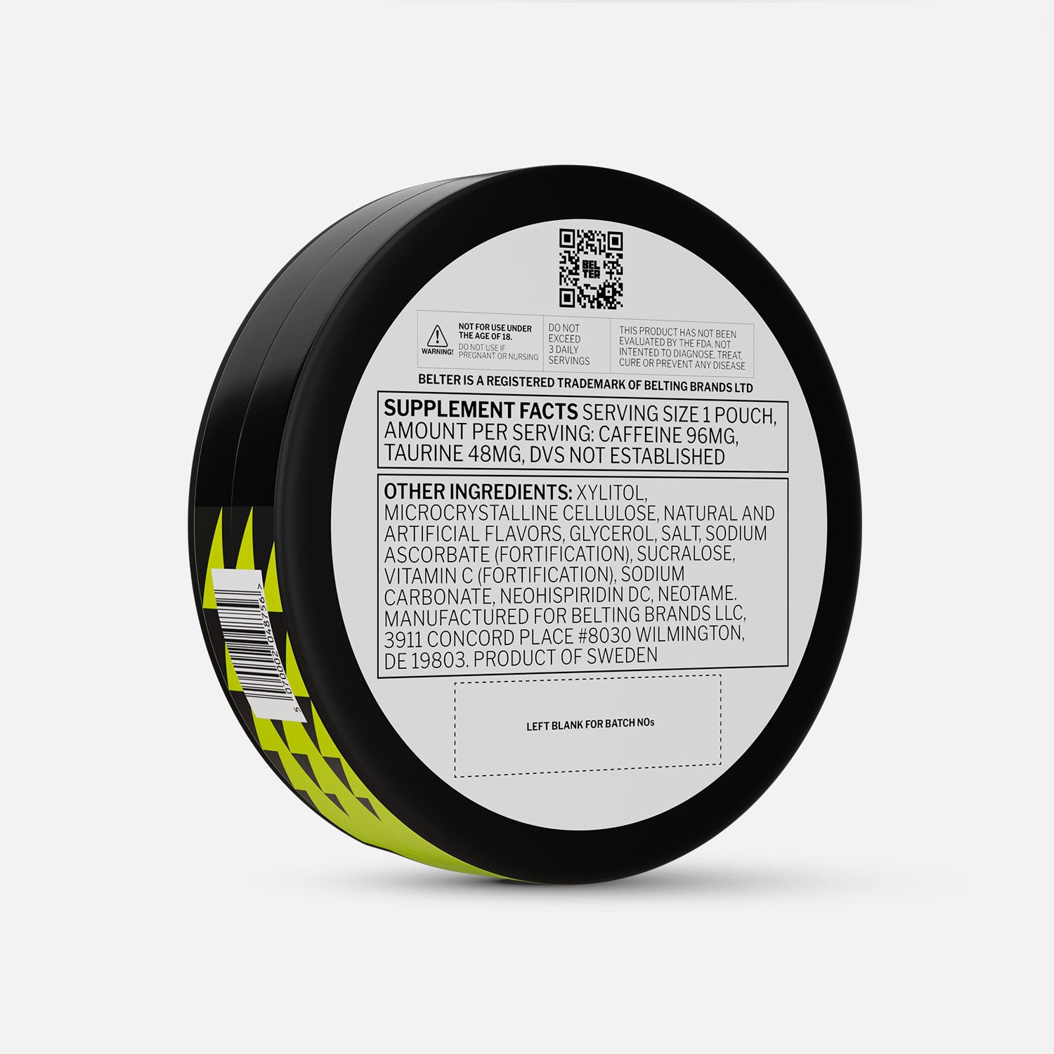 BELTER ENERGY CITRUS TANG